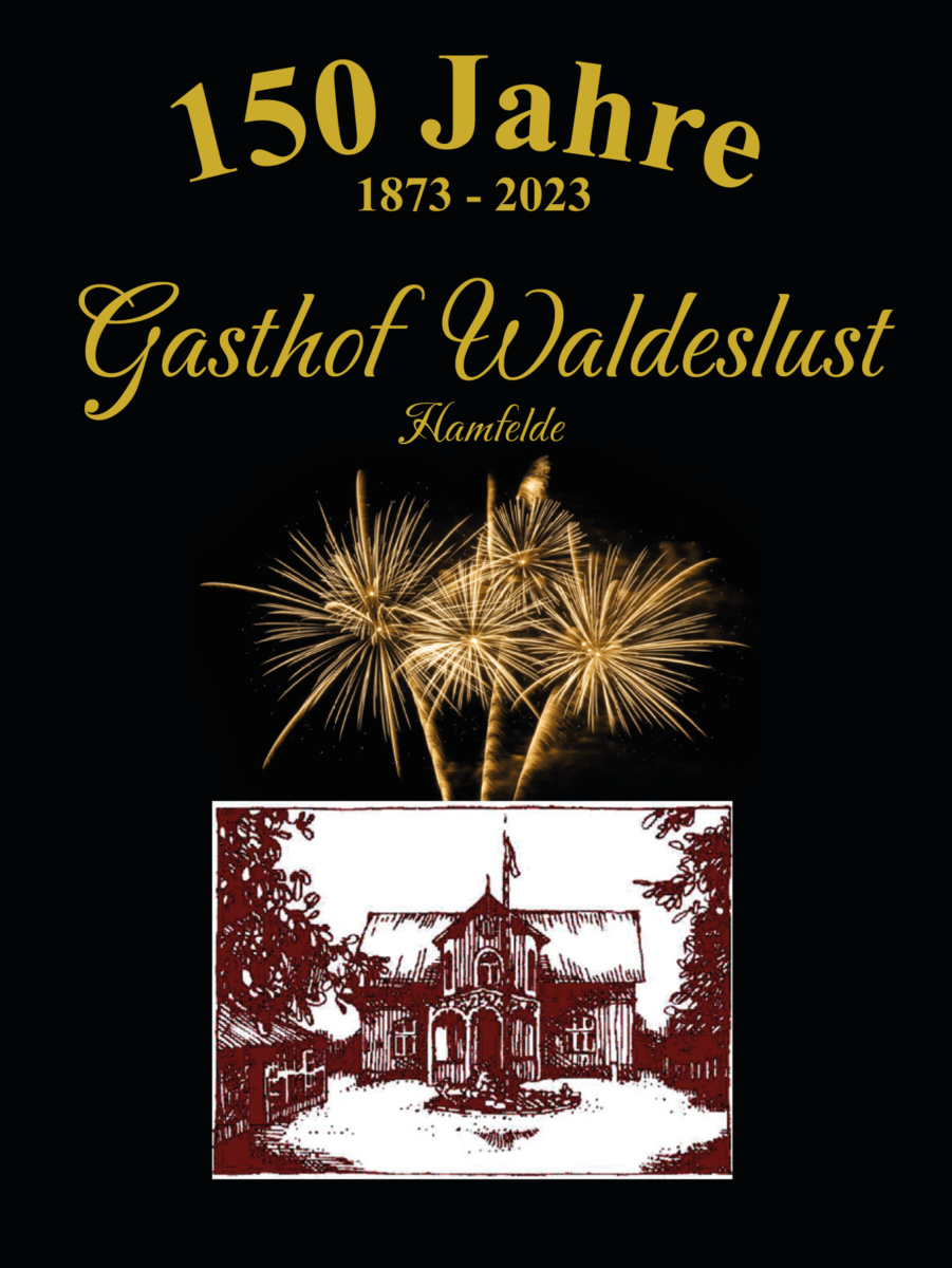Gasthof Waldeslust jubilogo-webh 150 Jahre Gasthof Waldeslust  